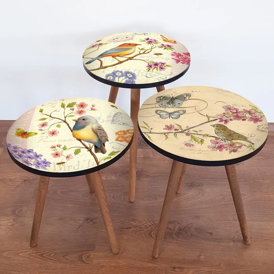 Badillo 3 Piece Nest of Tables