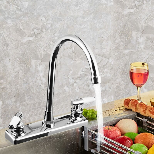 Pp Plastic Stainless Steel Mixer Tap 250x50x280mm 220mm / 8.6 washed