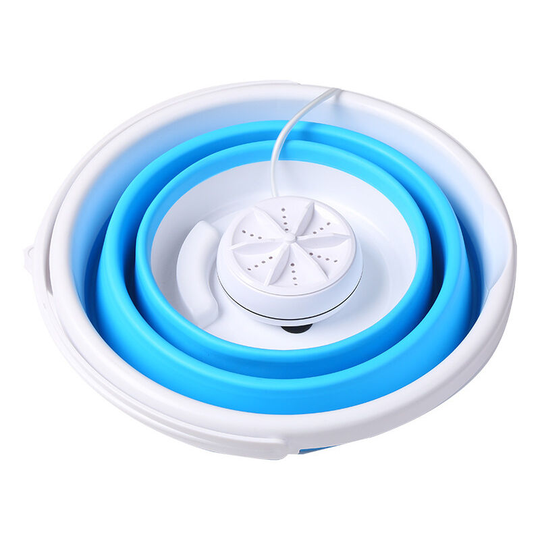 Betterlife Mini Portable Ultrasonic Washing Machine Turbo Washing Machine Foldable Lightweight usb Powered Convenient for Travel Home Business Trip
