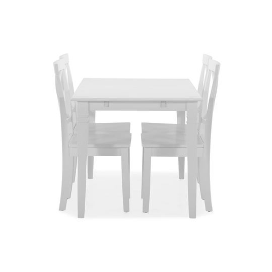 Zeynep 4 - Person Solid Wood Dining Set