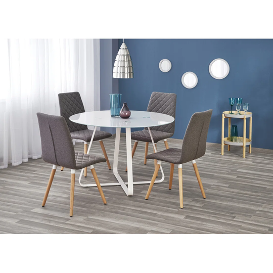 Ammon Round 127Cm Dining Table