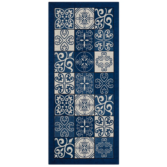 Otis Hooked Blue Rug