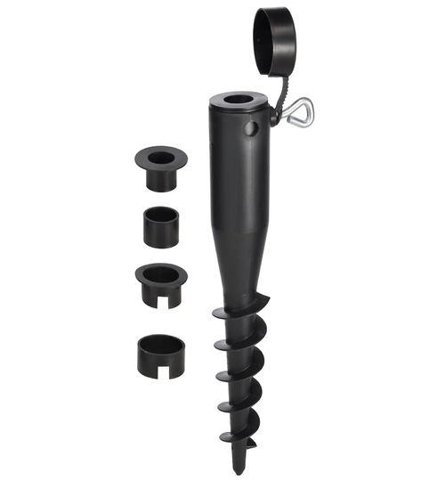 Alhasan Plastic In-Ground Umbrella Stand