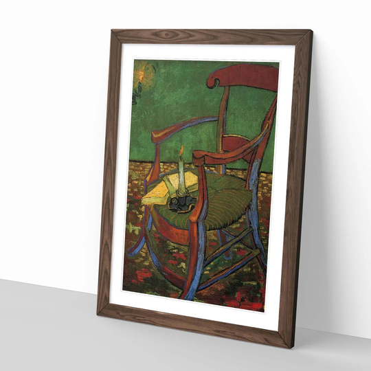 Armchair by Paul Gauguin Framed Painting Print