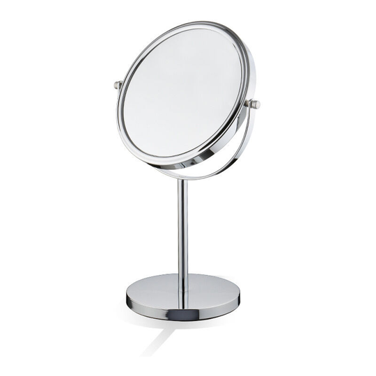Rare pearl cosmetic mirror with three times magnification 15 * 11.8 * 28.4cm