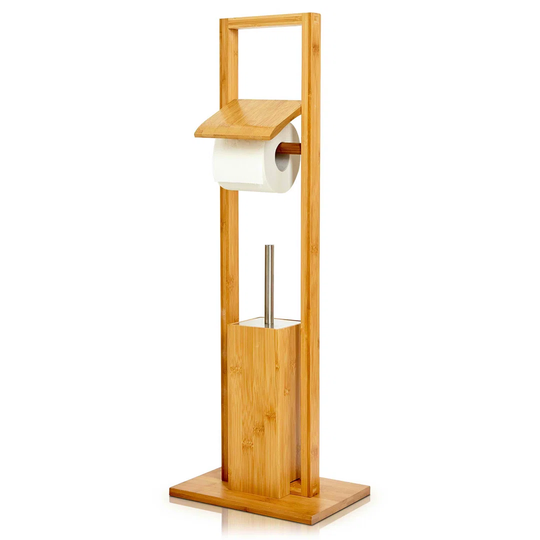 Blumfeldt Free Standing Toilet Brush and Holder