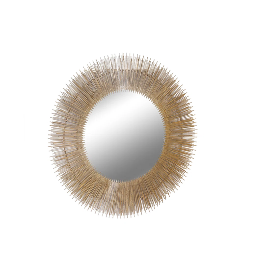 Rhinecliff Round Metal Framed Wall Mounted Accent Mirror