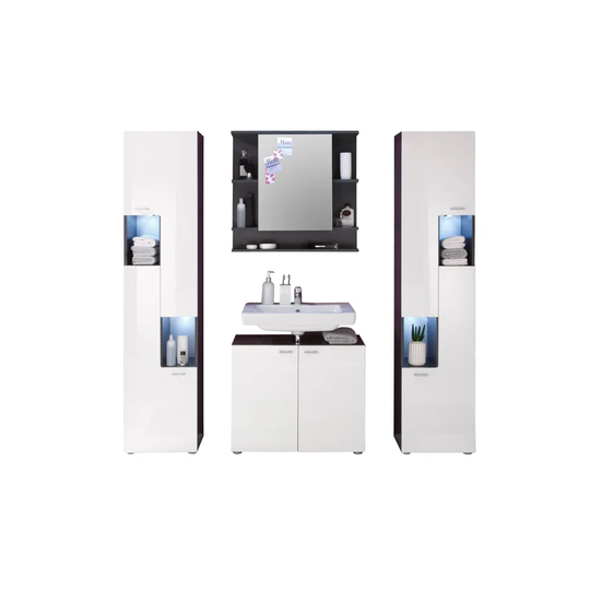 Aaston 5 Piece 72 mm Bathroom Furniture Set