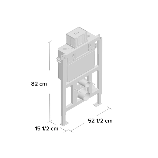 ViConnect Cistern WC Element 820mm