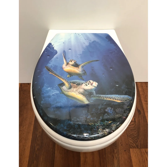 Cortina Turtle Toilet Seat Sticker