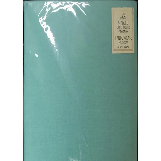Pale Green Duvet Cover Set