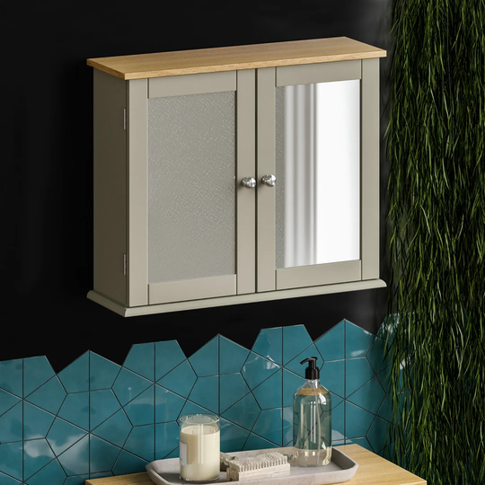 57cm x 47cm Surface Mount Mirror Cabinet