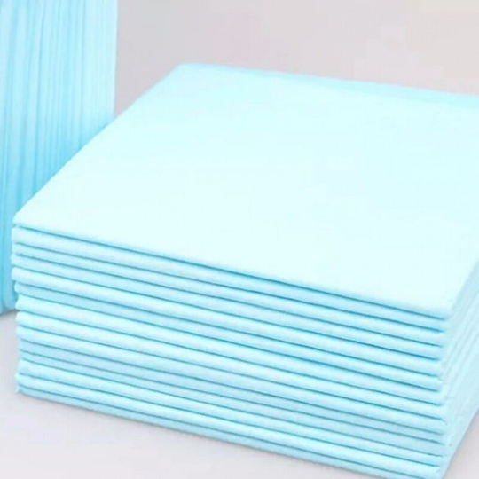 Pack of 20 Trainer Mats for Puppy Absorbent Mat Waterproof Bottom Layer 60 x 60 cm