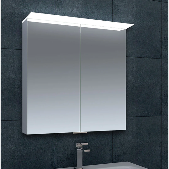 Led 60cm x 71.5cm Surface Mount Flat Mirror Cabinet