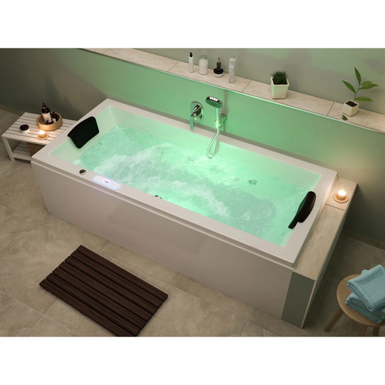 Unity Premium Bath Filler 200cm x 91cm Standard Whirlpool Bathtub