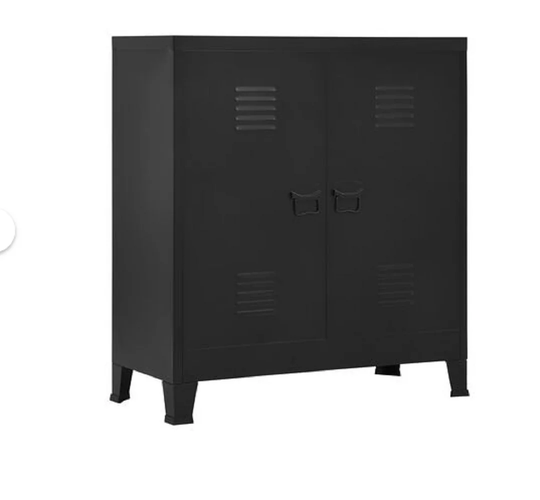 Doncaster 2 -Door 2 -Shelf Storage Cabinet
