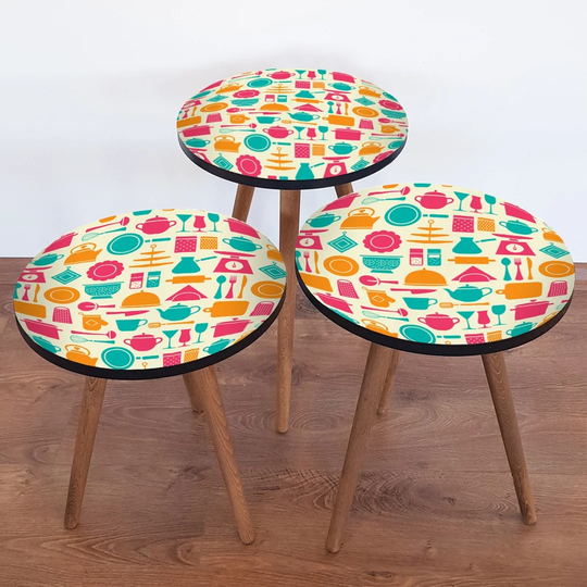 Banda 3 Piece Nest of Tables