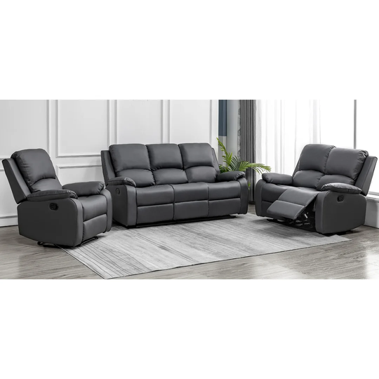 Berau 3 Piece Reclining Sofa Set