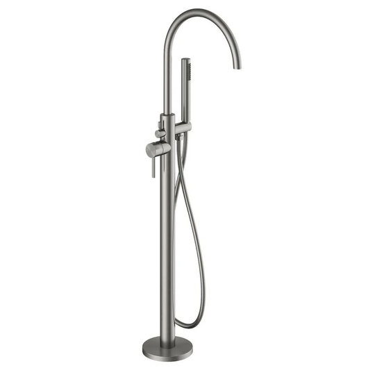 Madrid Floor Standing Bath Shower Mixer - Bronze
