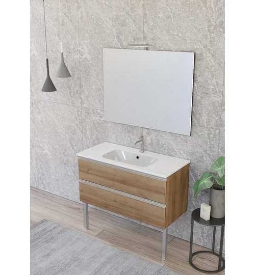 Abigel 1000mm Wall Hung Single Vanity Unit
