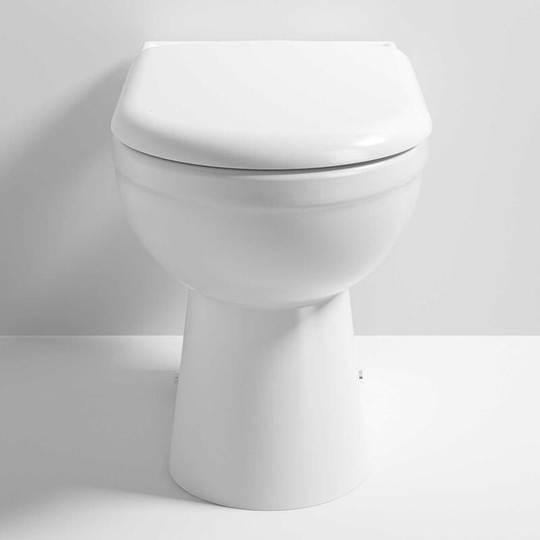 Nuie - Ivo Back to Wall Toilet Pan 540mm Projection - Soft Close Seat
