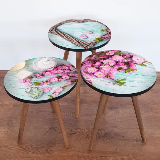 Balaton 3 Piece Nest of Tables