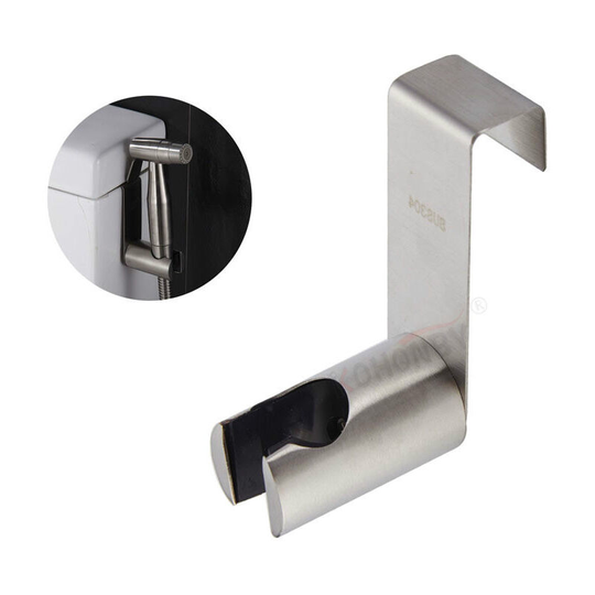 Toilet Shower Holder Stainless Steel Holder Holder for Toilet Shower,