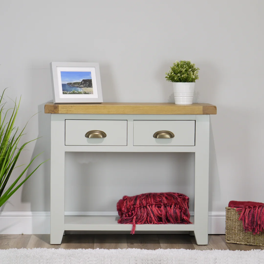 Longcroft Painted Oak Console Table