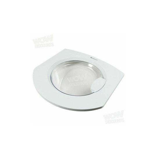 Hotpoint Washing Machine White Door Assembly. Genuine part number C00266330 - 0