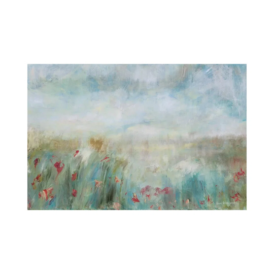 Wild Garden - Wrapped Canvas Painting
