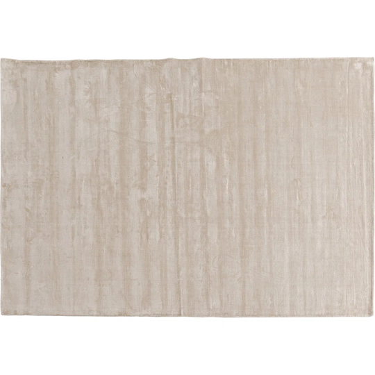 Cosy Classic Solid Colour Handmade Rectangular 200 X 300Cm Cream Area Rug