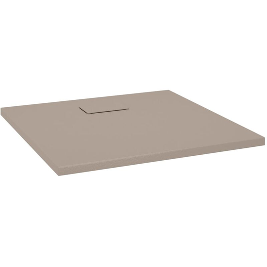 Shower Base Tray smc Brown 80x80 cm Vidaxl Brown