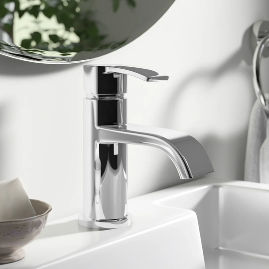 Gallia Waterfall Mono Basin Mixer with Waste