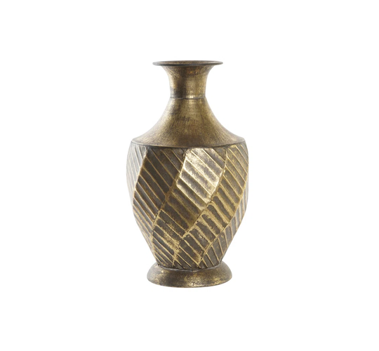 Boxrah Gold 37Cm Metal Table Vase