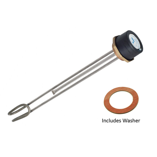 Tesla 18" Incoloy Immersion Heater with 2.1/4" Boss TIH647