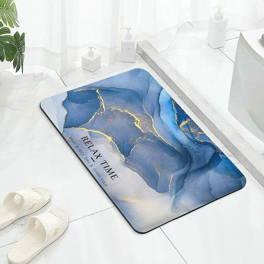 Betterlifegb - Non-Slip Bath Mat, Betterlife Absorbent Floor Mat 40 x 60cm Soft and Comfortable Shower Mat, Diatomite Bath Mat for Bathtub, Kitchen,