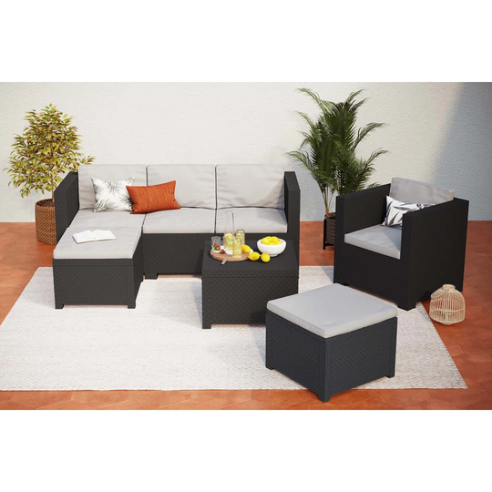 Wyola 6 - Person Seating Group with Cushions