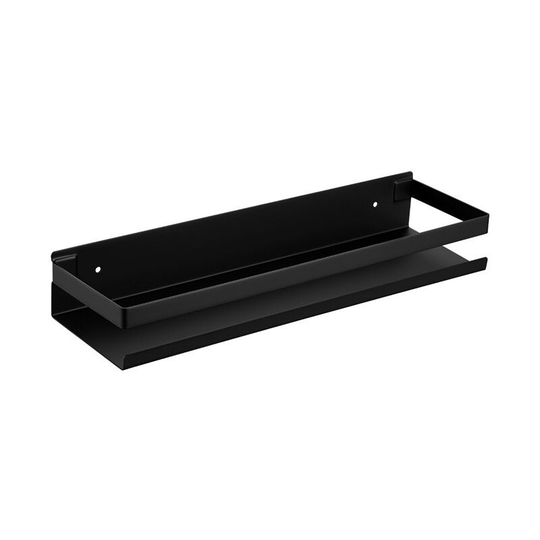 Shower Shelf Without Drilling, Bathroom Shelf Stainless Steel, Matte black - 30 cm