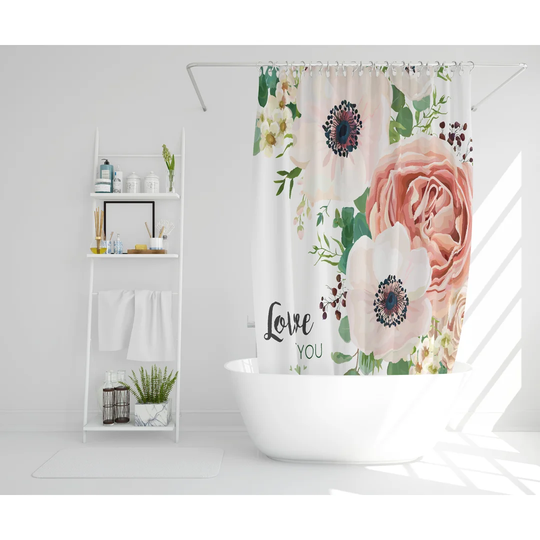 Dimitrios Polyester Shower Curtain