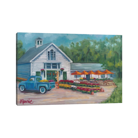 Harvest at the Farm by Marnie Bourque - Wrapped Canvas Graphic Art