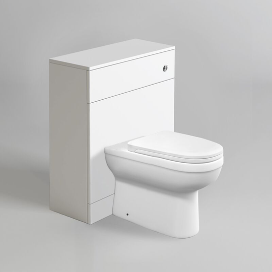 Neshome - Melbourne Back To Wall Rimless wc Toilet Unit + Soft Close Seat