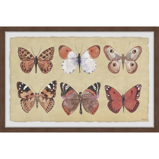 "Complex Pattern" Framed Painting Print
