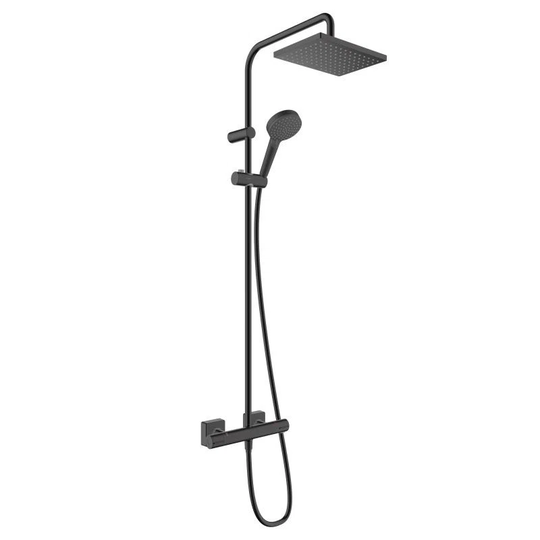 Schlosser Thermostatic Shower with Dual Shower Head