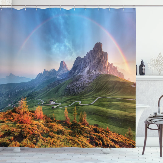 Bettelou 13 Piece Polyester Shower Curtain Set