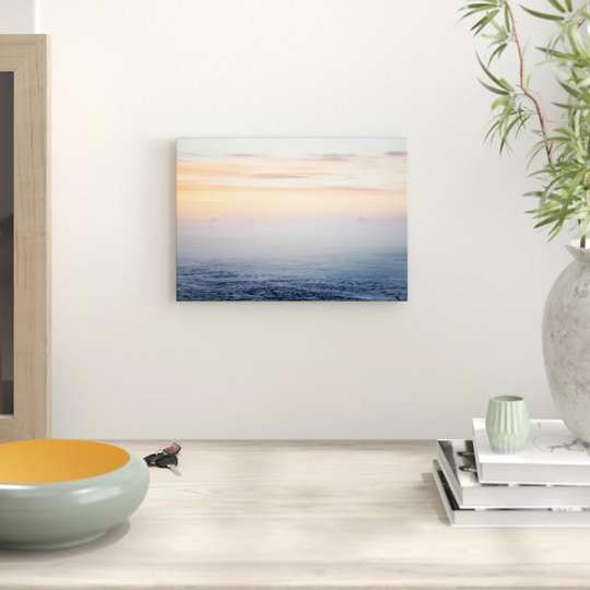 'Landscape Fog in the Dawn' Graphic Art