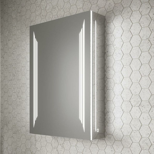 Dimension 60 Bluetooth Bathroom Cabinet - 600mm - 54600 - Clear - HIB