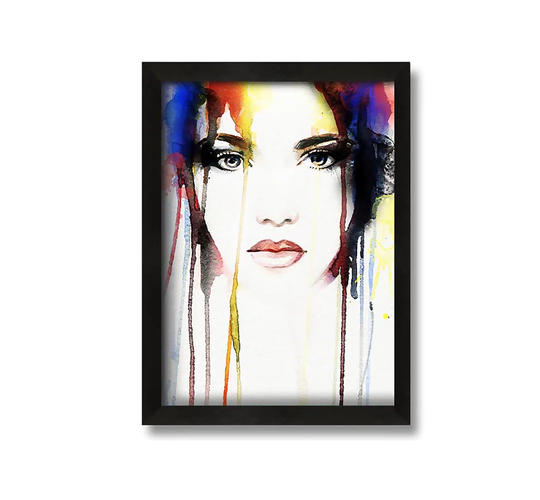 Unicorn Hair - Picture Frame Painting on Canvas