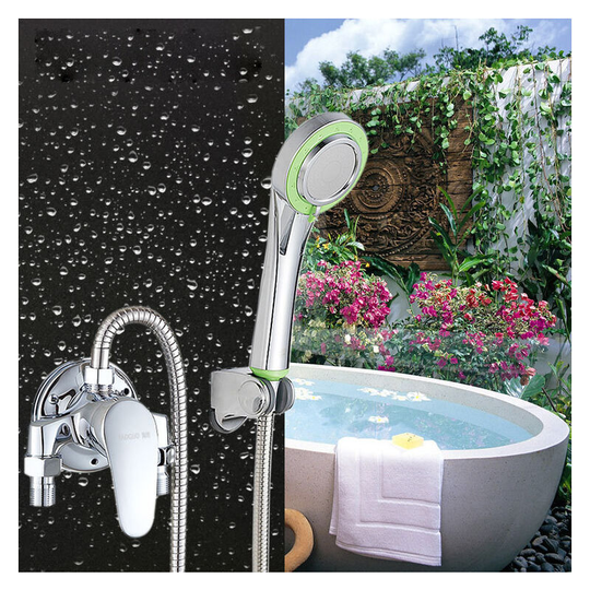 BetterLife Shower Faucet Rain Shower Switches Set Faucet Water Heater Blender Open Hot Tap Hot and Cold Water Faucet