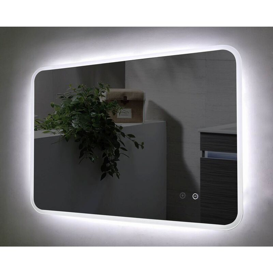 Lucina 1200mm x 700mm Bluetooth Illuminated led Mirror with Demister