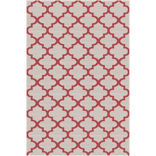 Joselyn Flatweave Cotton Red/Grey Rug